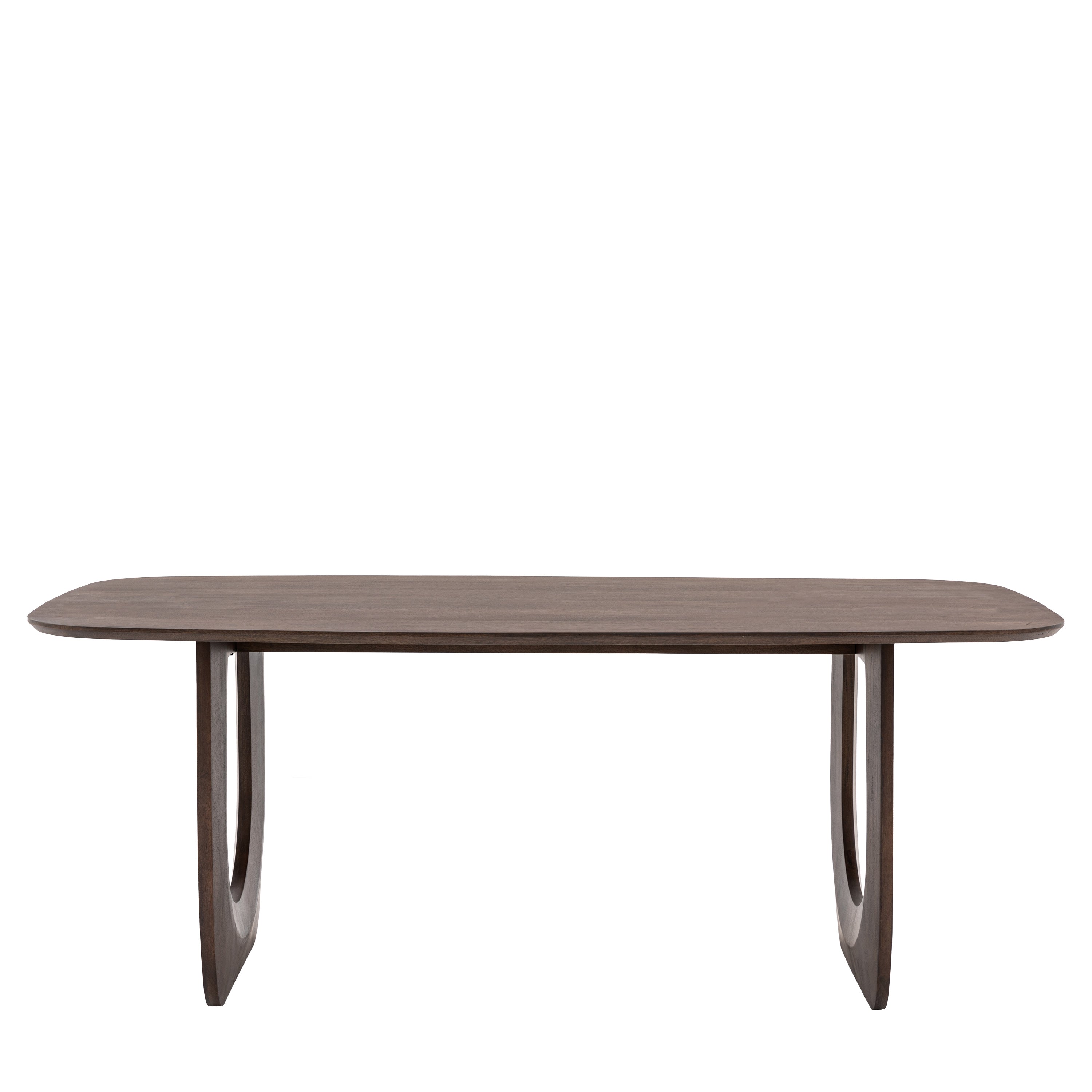 Hank Brown Mango Wood Dining Table | 6 Seater